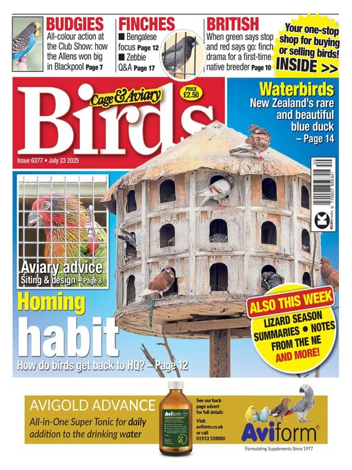 Title details for Cage & Aviary Birds by Kelsey Publishing Ltd - Available